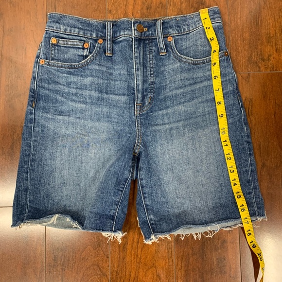 Madewell High Rise Mid Length Shorts - Picture 6 of 10